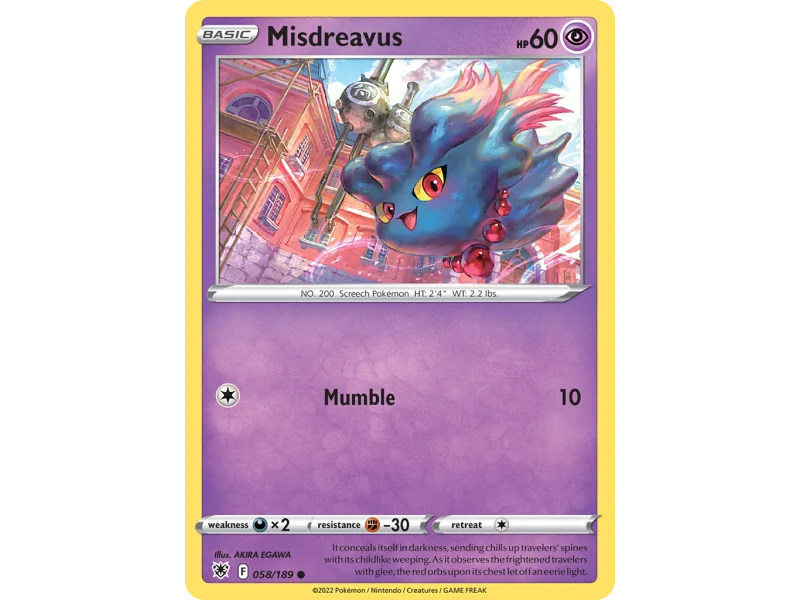 Misdreavus (Reverse Holo)