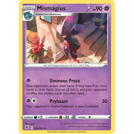 Mismagius (Reverse Holo)