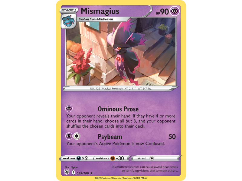 Mismagius (Reverse Holo)
