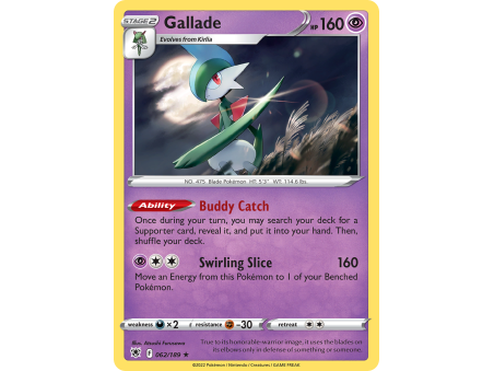 Gallade (Reverse Holo)