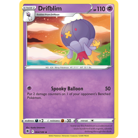Drifblim (Reverse Holo)