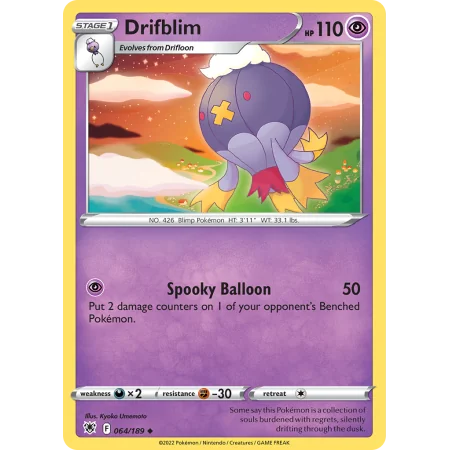 Drifblim (Reverse Holo)