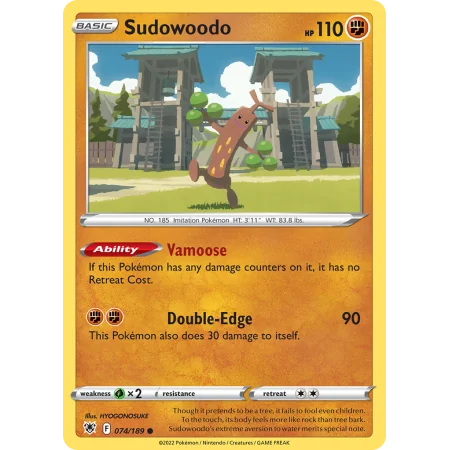 Sudowoodo (Reverse Holo)