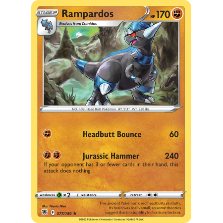 Rampardos (Reverse Holo)