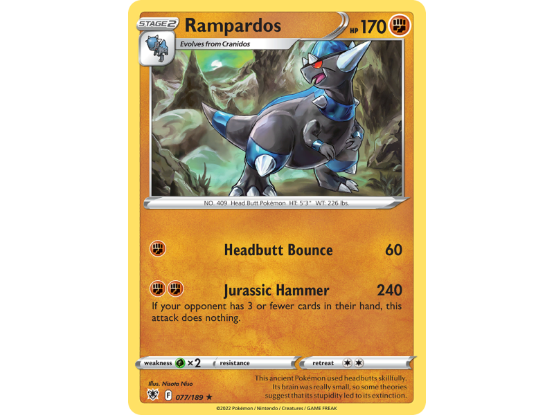 Rampardos (Reverse Holo)