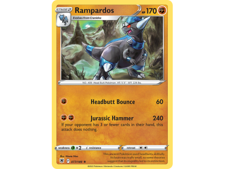 Rampardos (Reverse Holo)