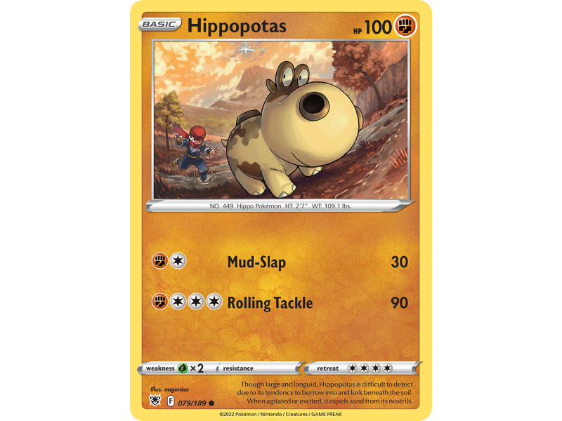 Hippopotas (Reverse Holo)