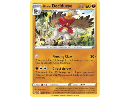 Hisuian Decidueye (Holo)