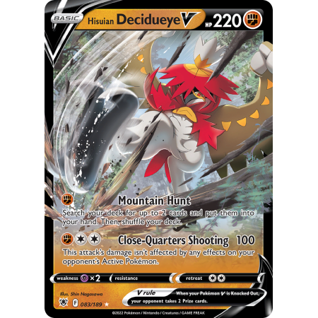 Hisuian Decidueye V
