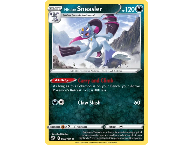 Hisuian Sneasler (Holo)