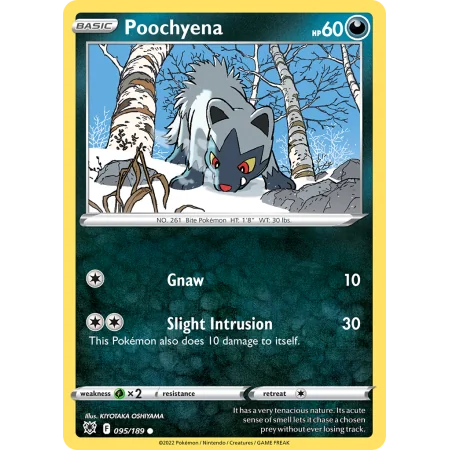 Poochyena (Reverse Holo)