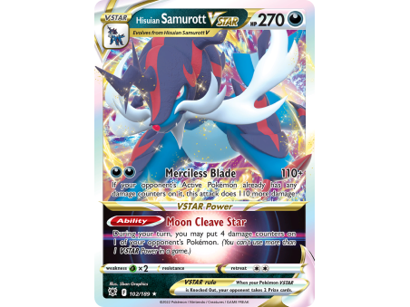 Hisuian Samurott VSTAR