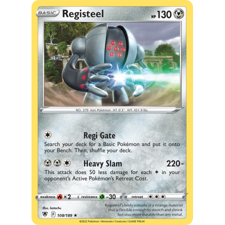 Registeel (Reverse Holo)