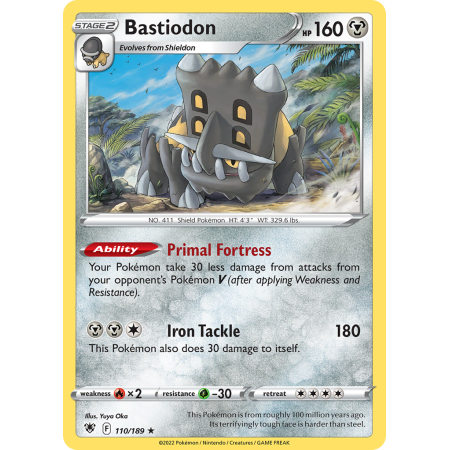 Bastiodon (Reverse Holo)