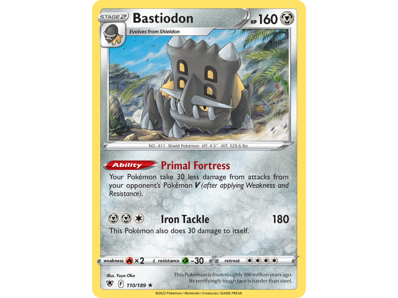 Bastiodon (Reverse Holo)