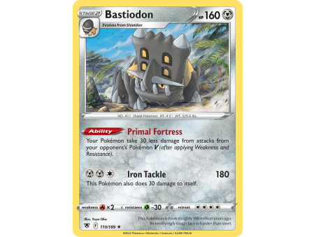 Bastiodon (Reverse Holo)