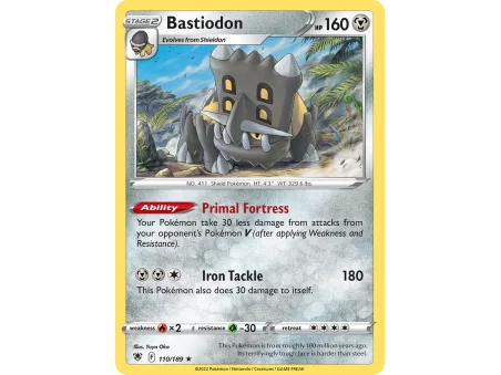 Bastiodon (Reverse Holo)