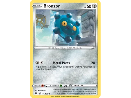 Bronzor (Reverse Holo)