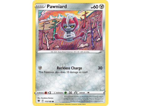 Pawniard (Reverse Holo)