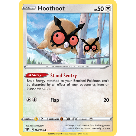 Hoothoot (Reverse Holo)