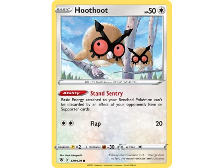 Hoothoot (Reverse Holo)