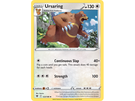 Ursaring (Reverse Holo)