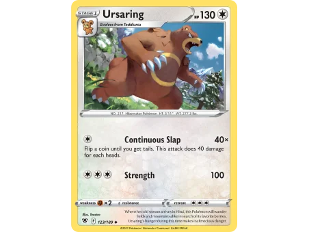 Ursaring (Reverse Holo)