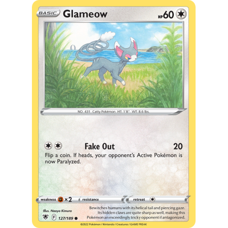 Glameow (Reverse Holo)