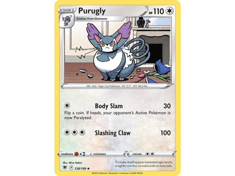Purugly (Reverse Holo)