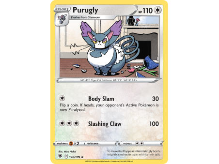 Purugly (Reverse Holo)