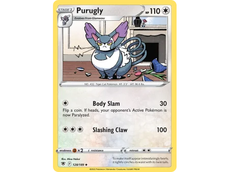 Purugly (Reverse Holo)