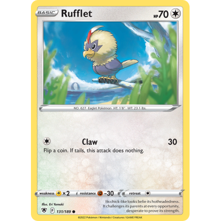 Rufflet (Reverse Holo)