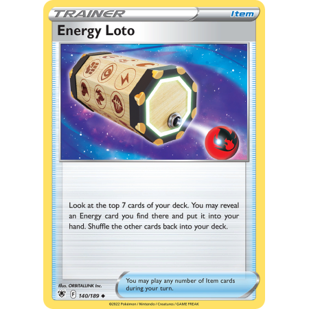 Energy Loto (Reverse Holo)
