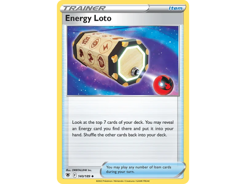 Energy Loto (Reverse Holo)