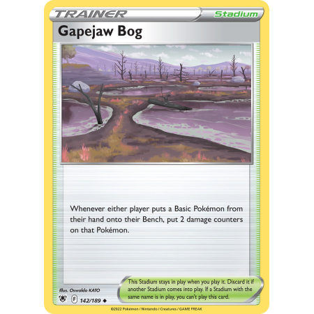 Gapejaw Bog (Reverse Holo)