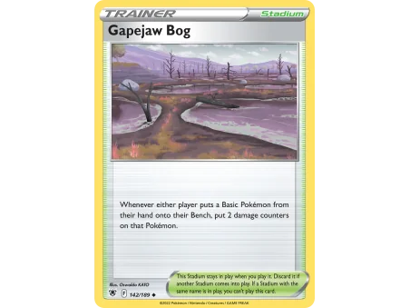 Gapejaw Bog (Reverse Holo)