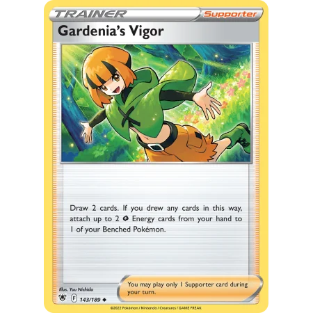 Gardenia's Vigor (Reverse Holo)
