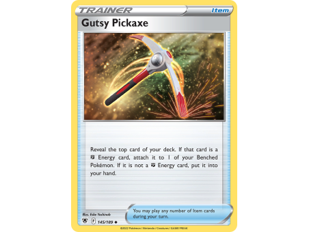 Gutsy Pickaxe (Reverse Holo)