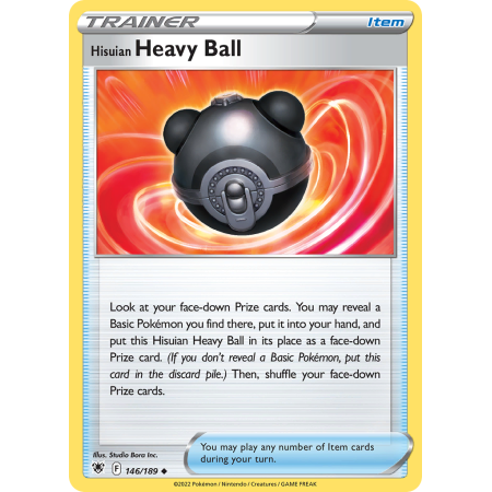 Hisuian Heavy Ball (Reverse Holo)