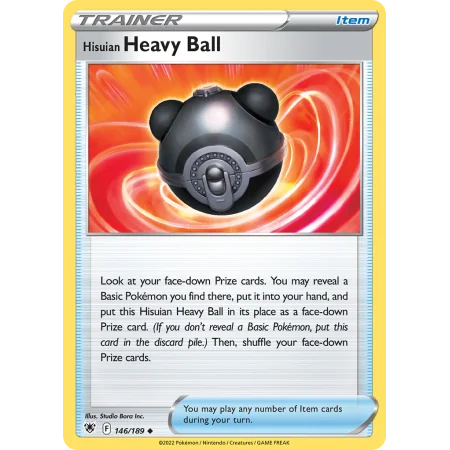 Hisuian Heavy Ball (Reverse Holo)