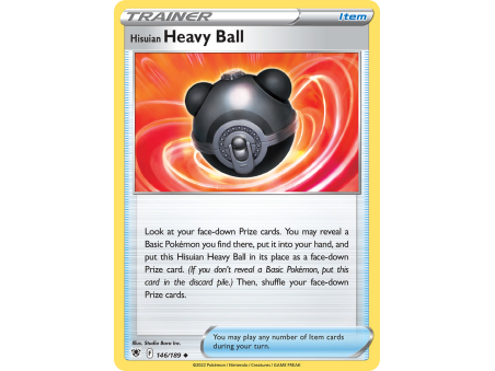 Hisuian Heavy Ball (Reverse Holo)