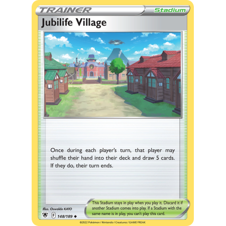 Jubilife Village (Reverse Holo)