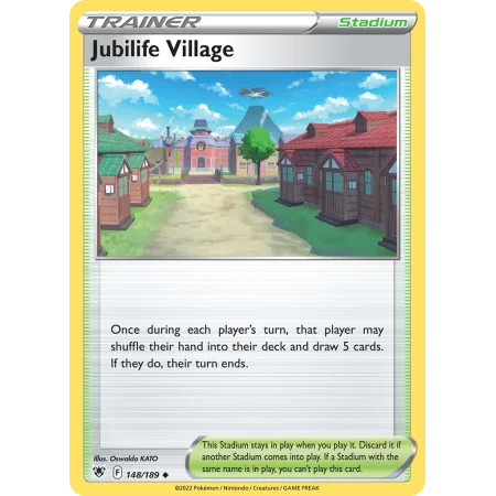Jubilife Village (Reverse Holo)