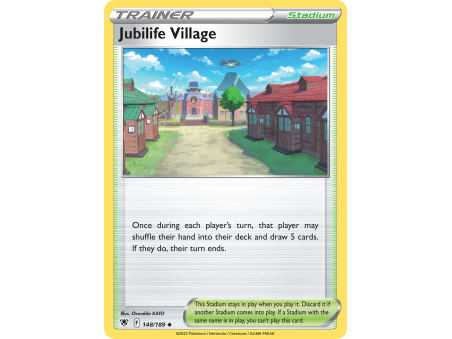 Jubilife Village (Reverse Holo)
