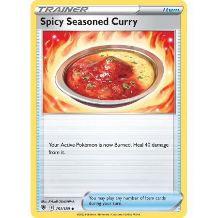 Spicy Seasoned Curry (Reverse Holo)