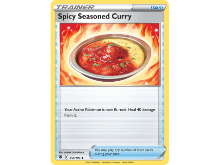 Spicy Seasoned Curry (Reverse Holo)