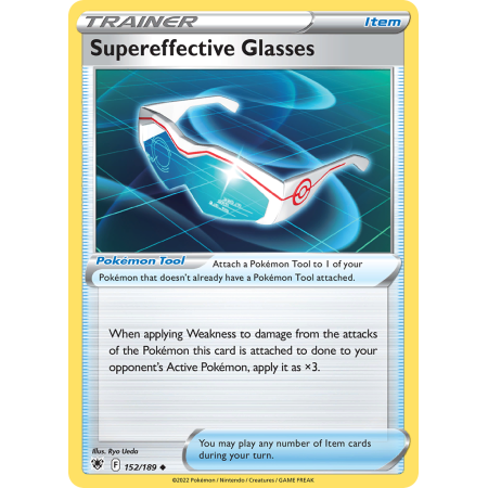 Supereffective Glasses (Reverse Holo)