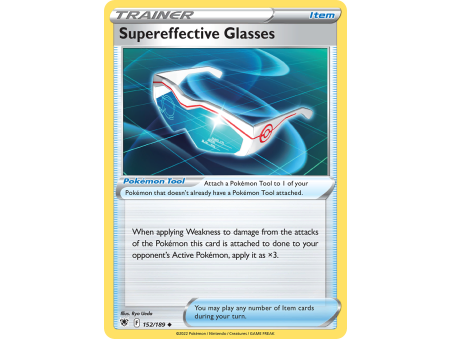 Supereffective Glasses (Reverse Holo)