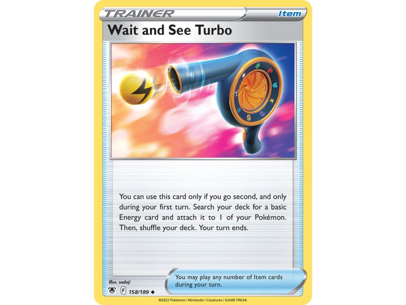 Wait and See Turbo (Reverse Holo)