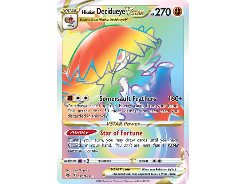 Hisuian Decidueye VSTAR